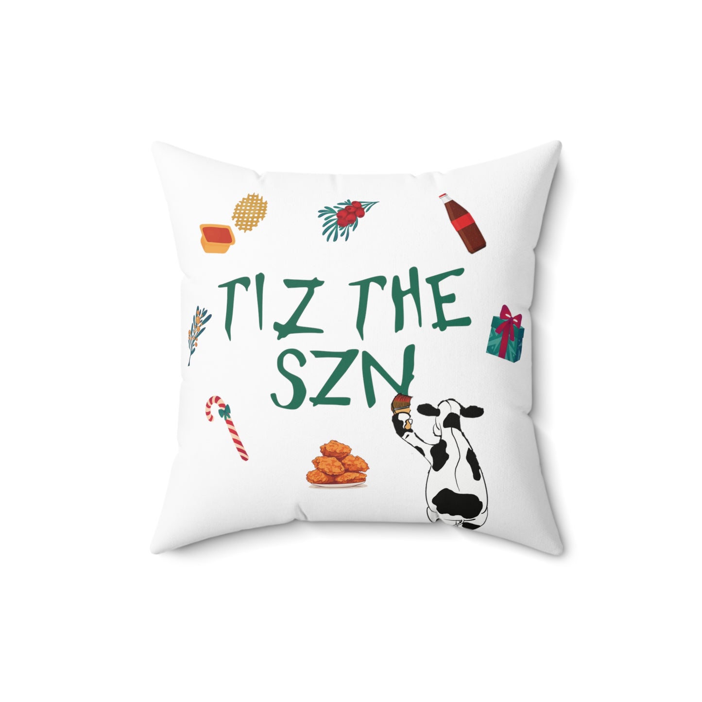 ATL Holiday "Tiz the Szn" Throw Pillow