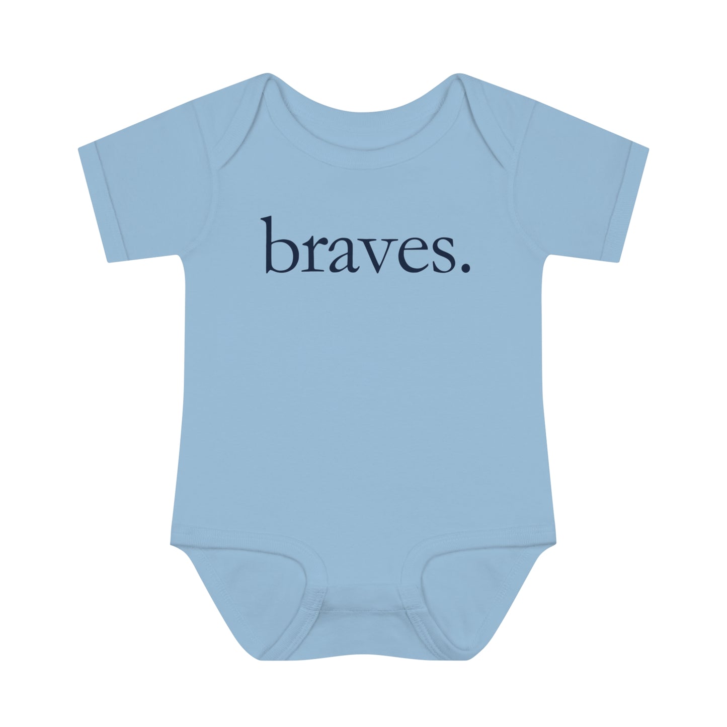 ATL Baseball "Minimalist / Period" Baby Bodysuit