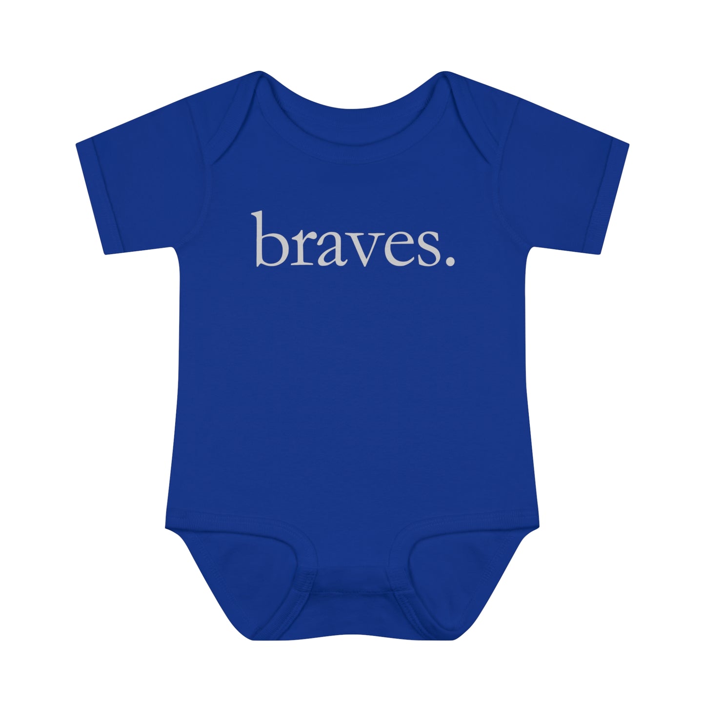 ATL Baseball "Minimalist / Period" Baby Bodysuit