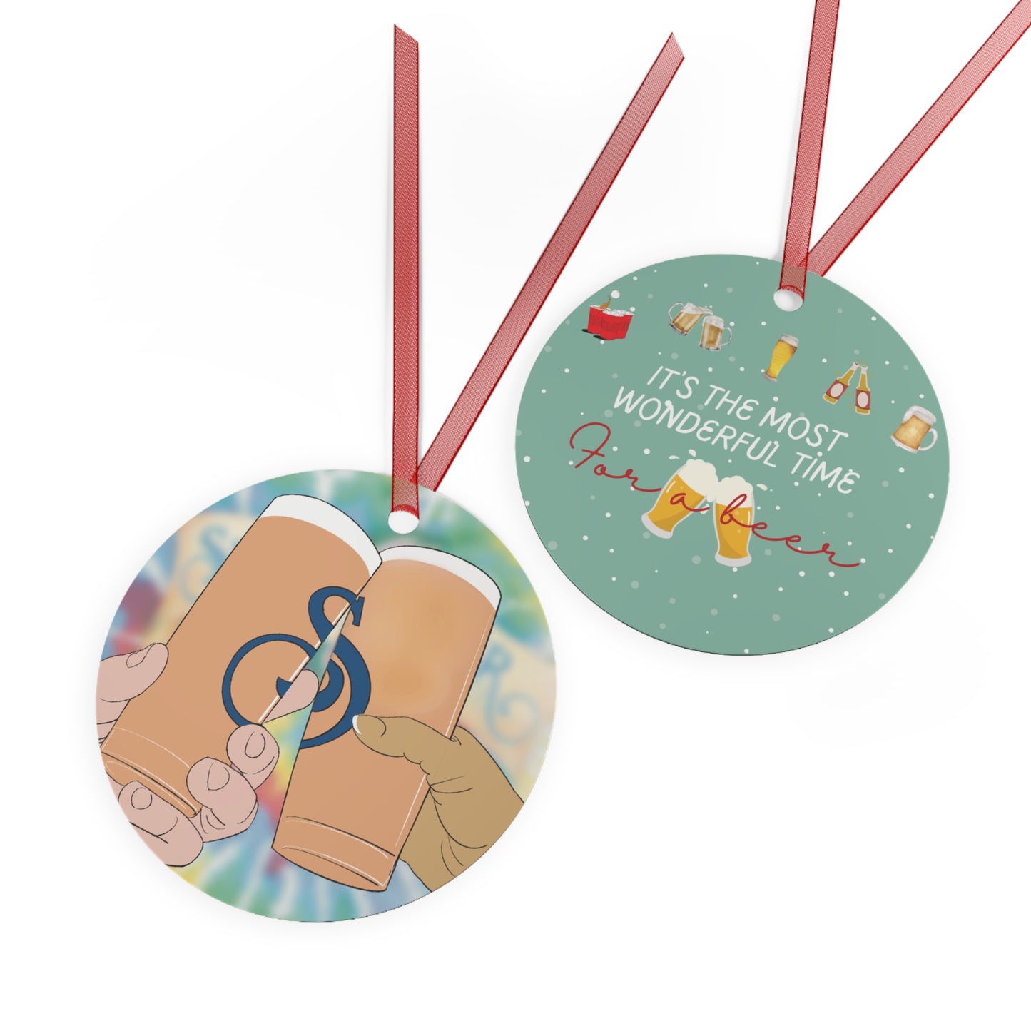 ATL Holiday "Most Wonderful Time for a Beer" Ornament