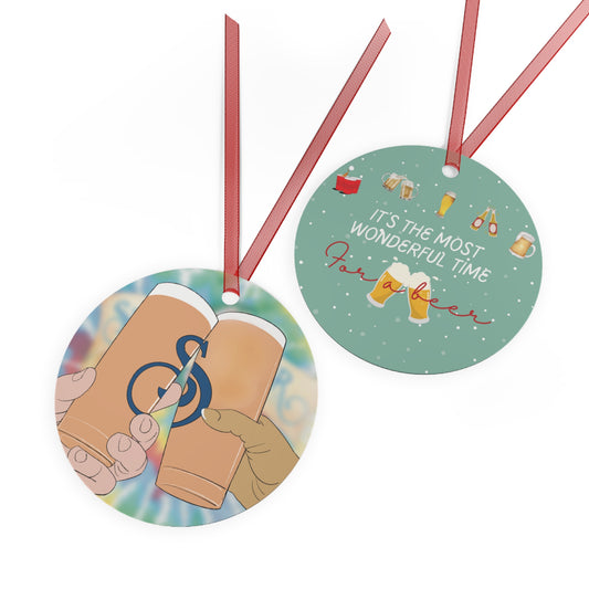 ATL Holiday "Most Wonderful Time for a Beer" Ornament