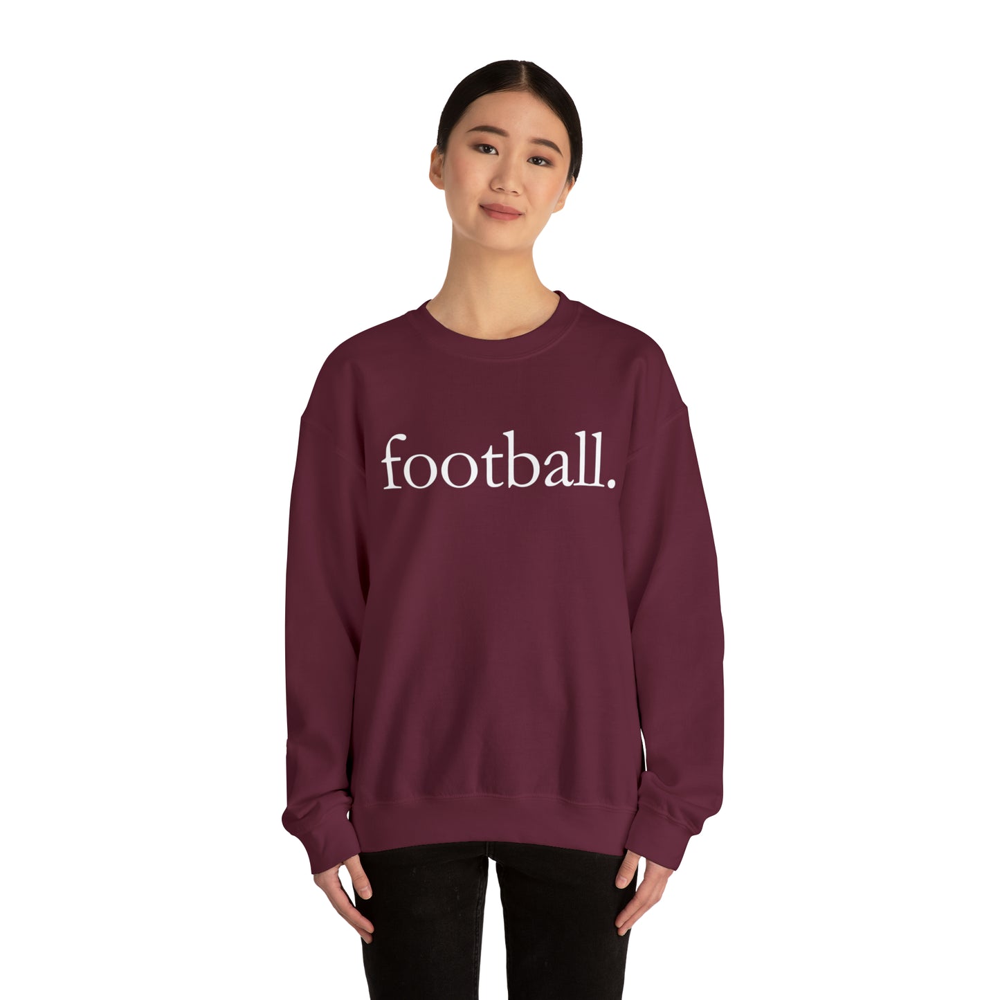 Football "Minimalist / Period" Sweatshirt
