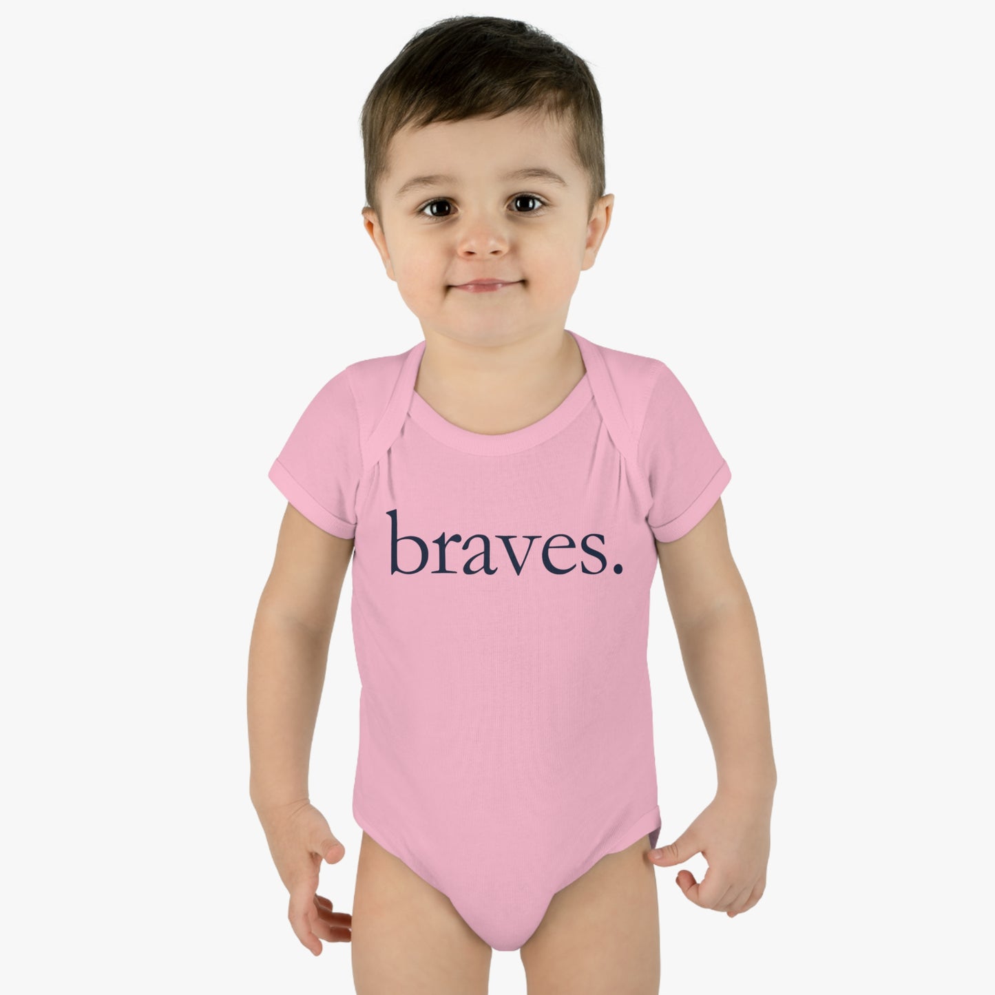 ATL Baseball "Minimalist / Period" Baby Bodysuit