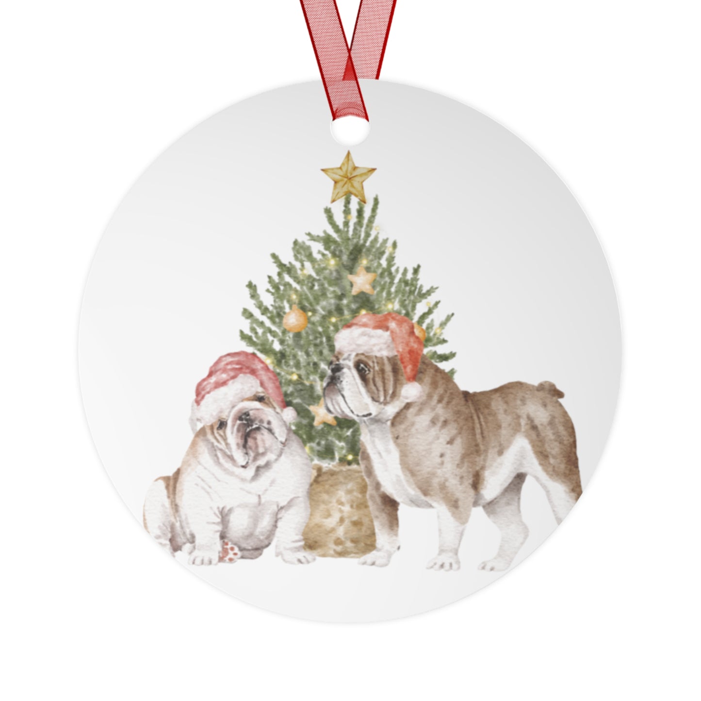 GA Holiday "Lovely Weather for a Bowl Game Together" Holiday Ornament