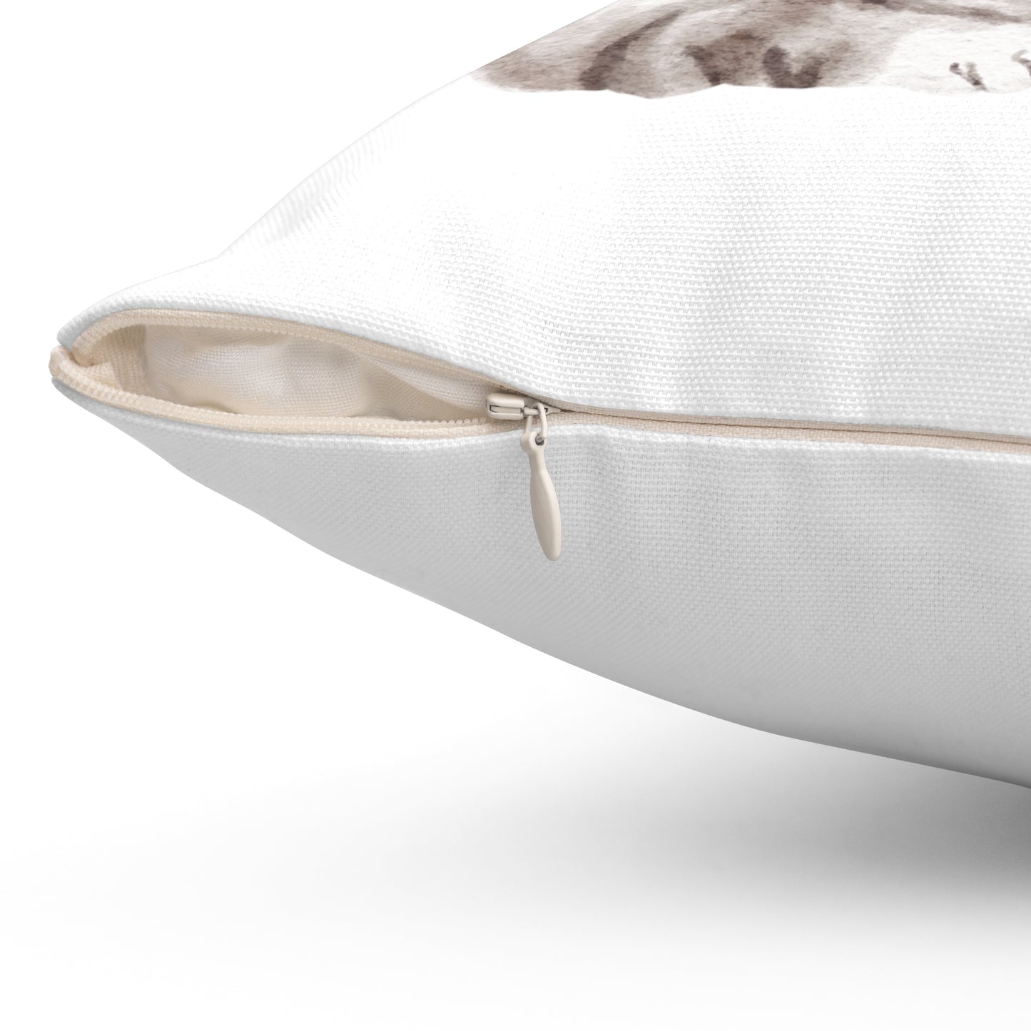 GA Holiday "Bulldog 1" Throw Pillow