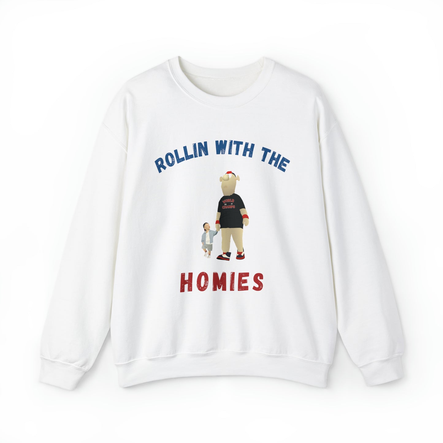 Blooper "Rollin with the Homies" Sweatshirt