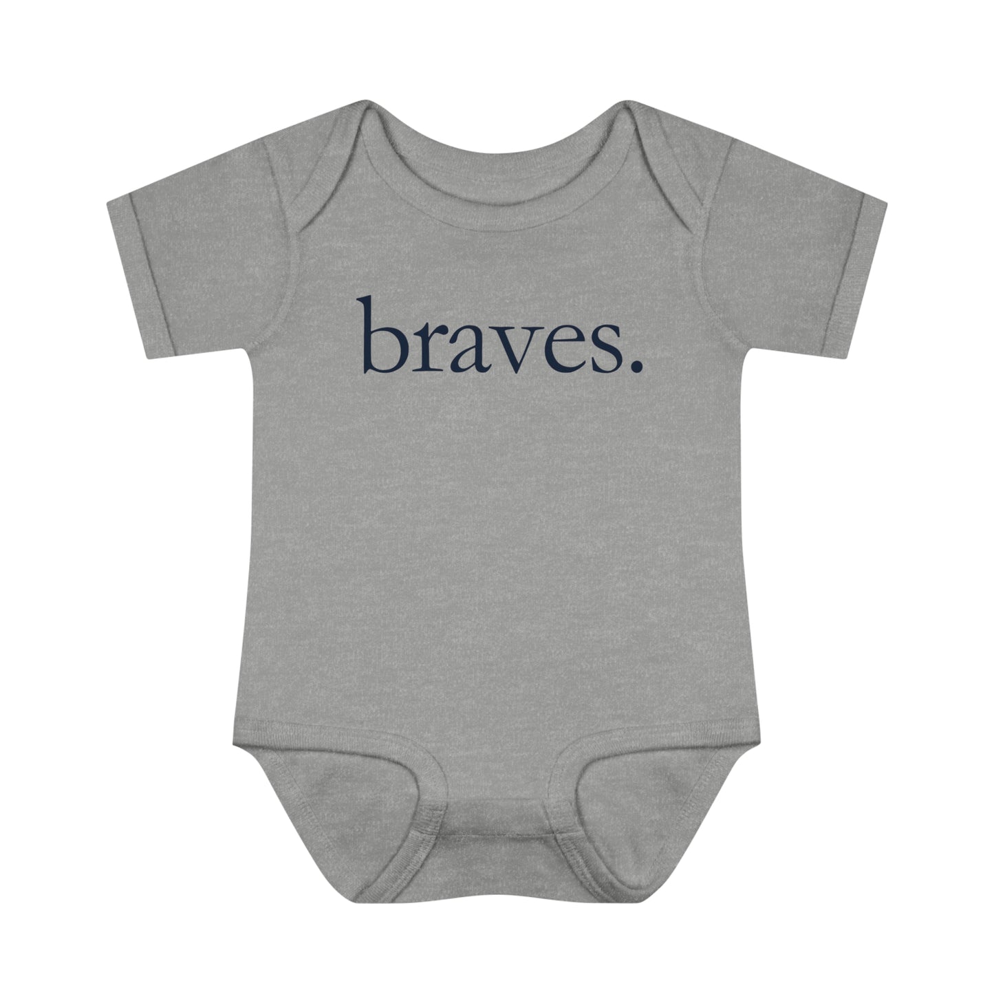 ATL Baseball "Minimalist / Period" Baby Bodysuit