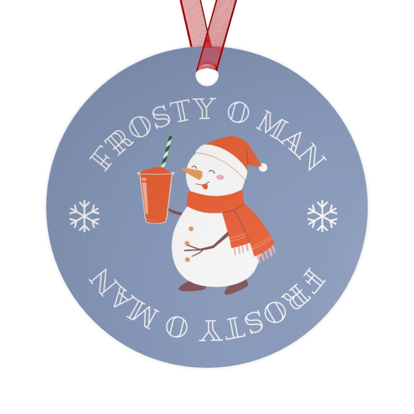 ATL Holiday "Frosty O Man / Varsity" Ornament