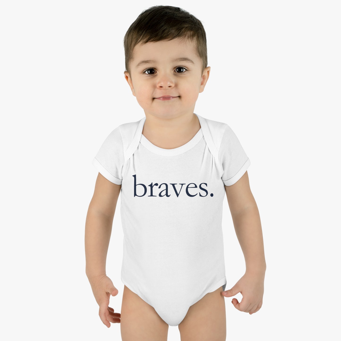 ATL Baseball "Minimalist / Period" Baby Bodysuit