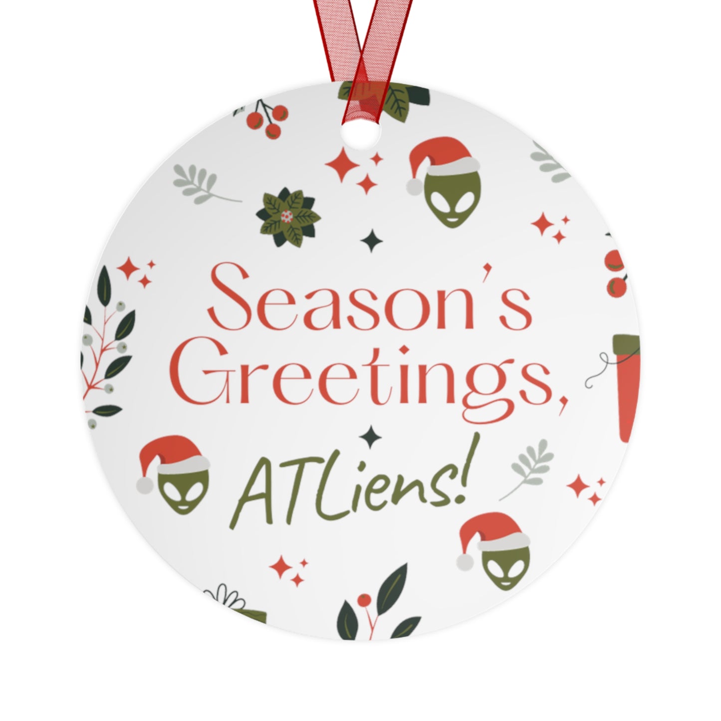 ATL Holiday "Season's Greetings" Ornament