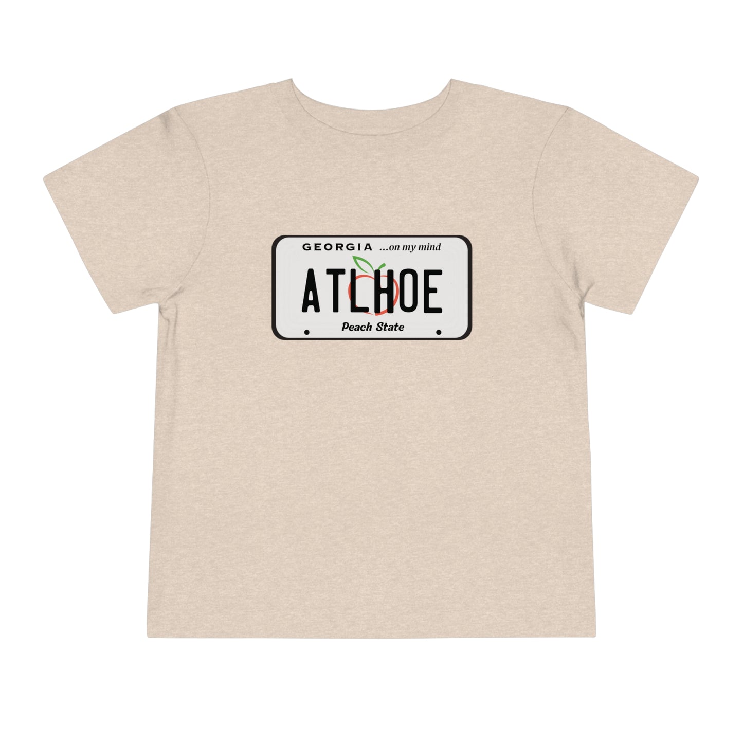 ATL H0E "License Plate" Toddler Tee