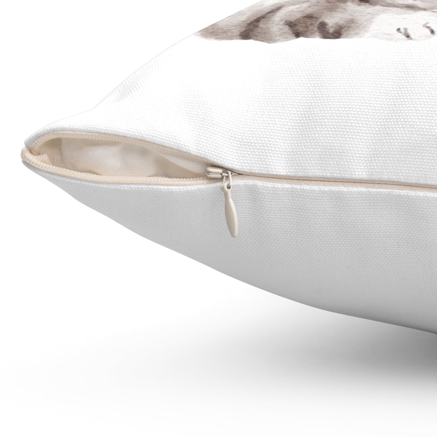 GA Holiday "Bulldog 1" Throw Pillow