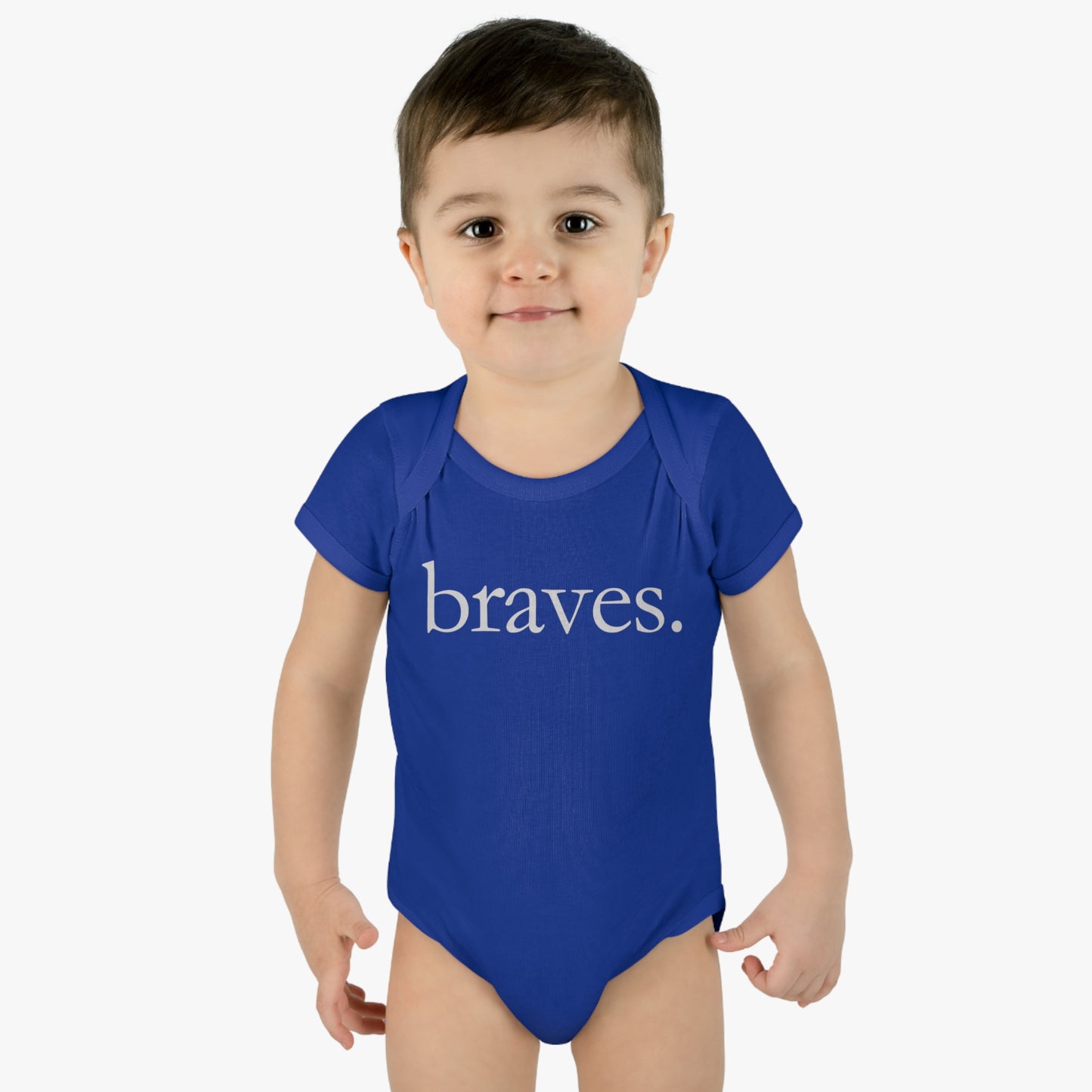 ATL Baseball "Minimalist / Period" Baby Bodysuit