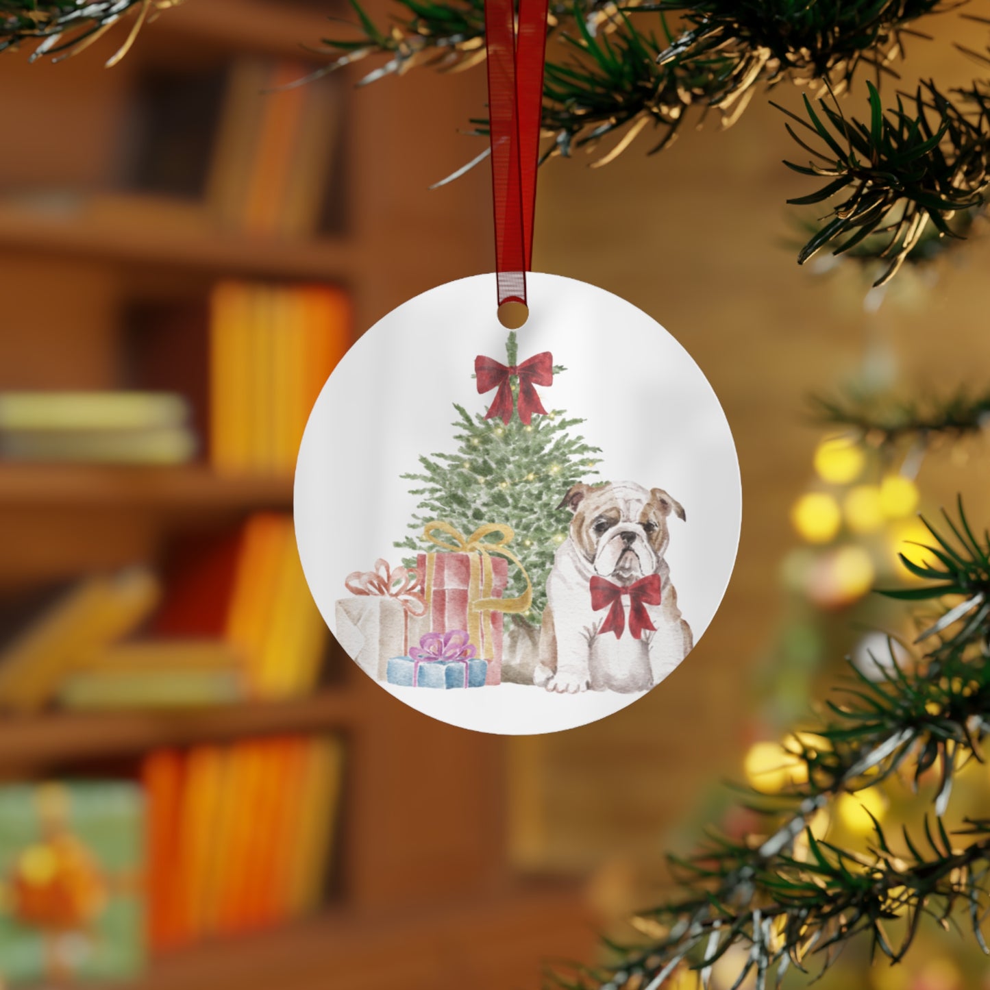 GA Holiday "Deck the Halls with Natty Trophies" Ornament
