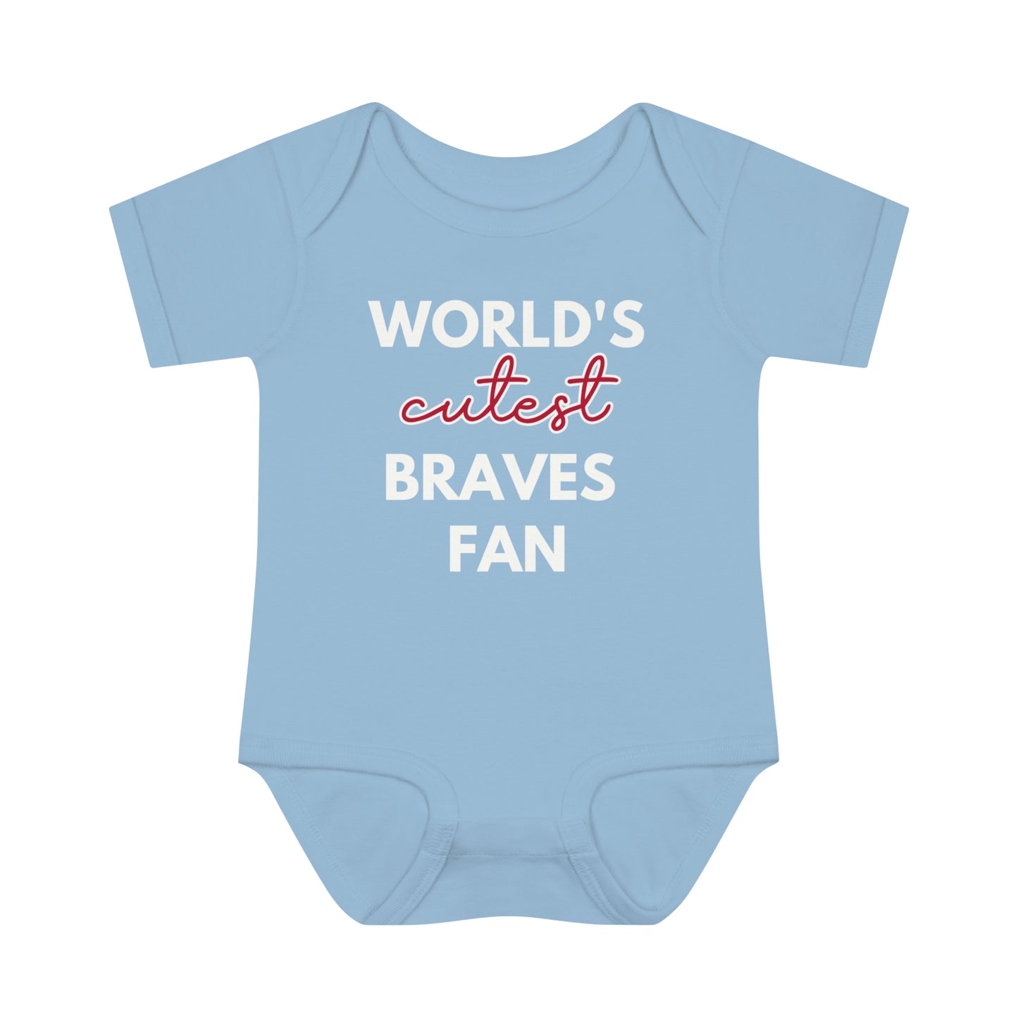 ATL Baseball "World's Cutest" Baby Bodysuit