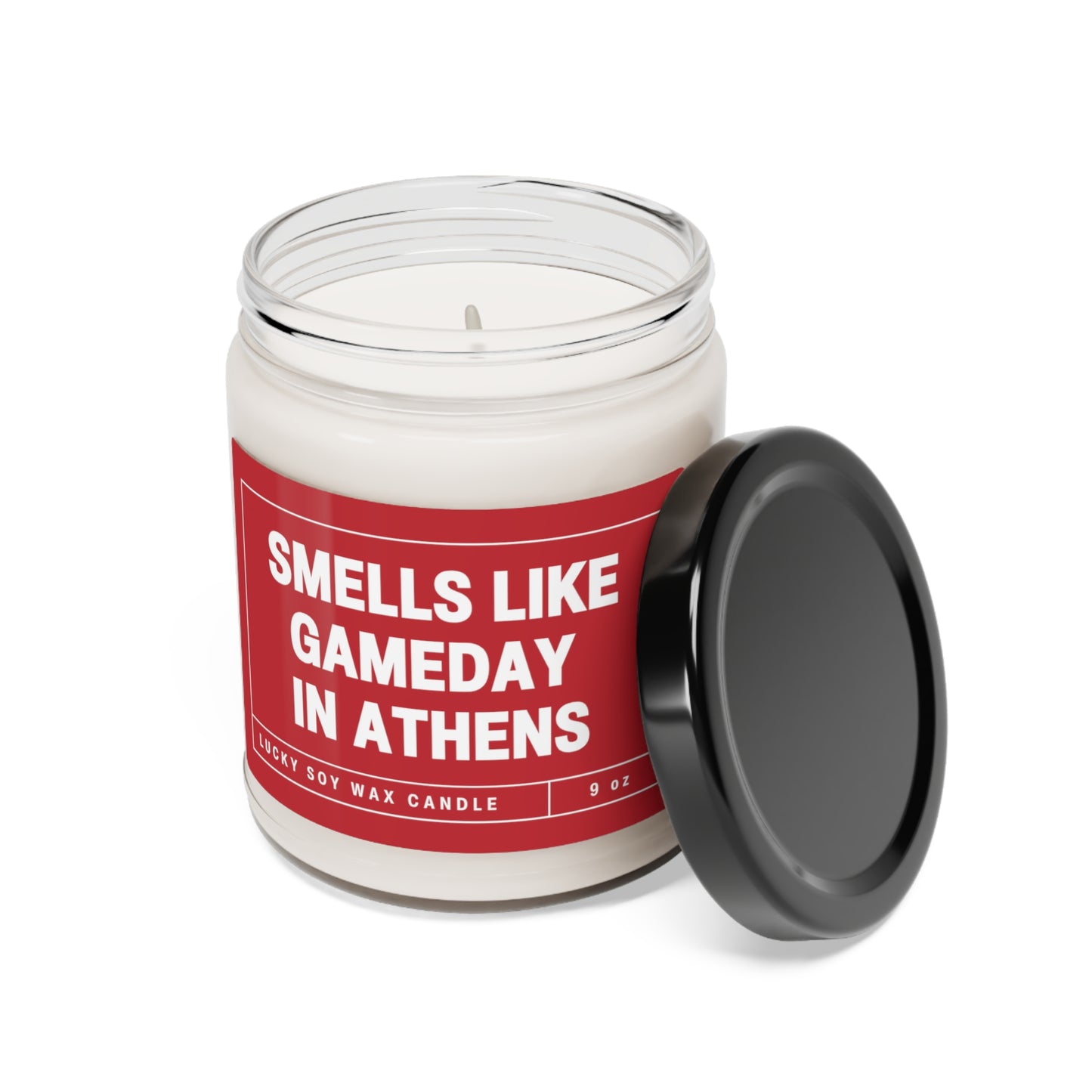 GA "Smells like Gameday in Athens" Lucky Candle
