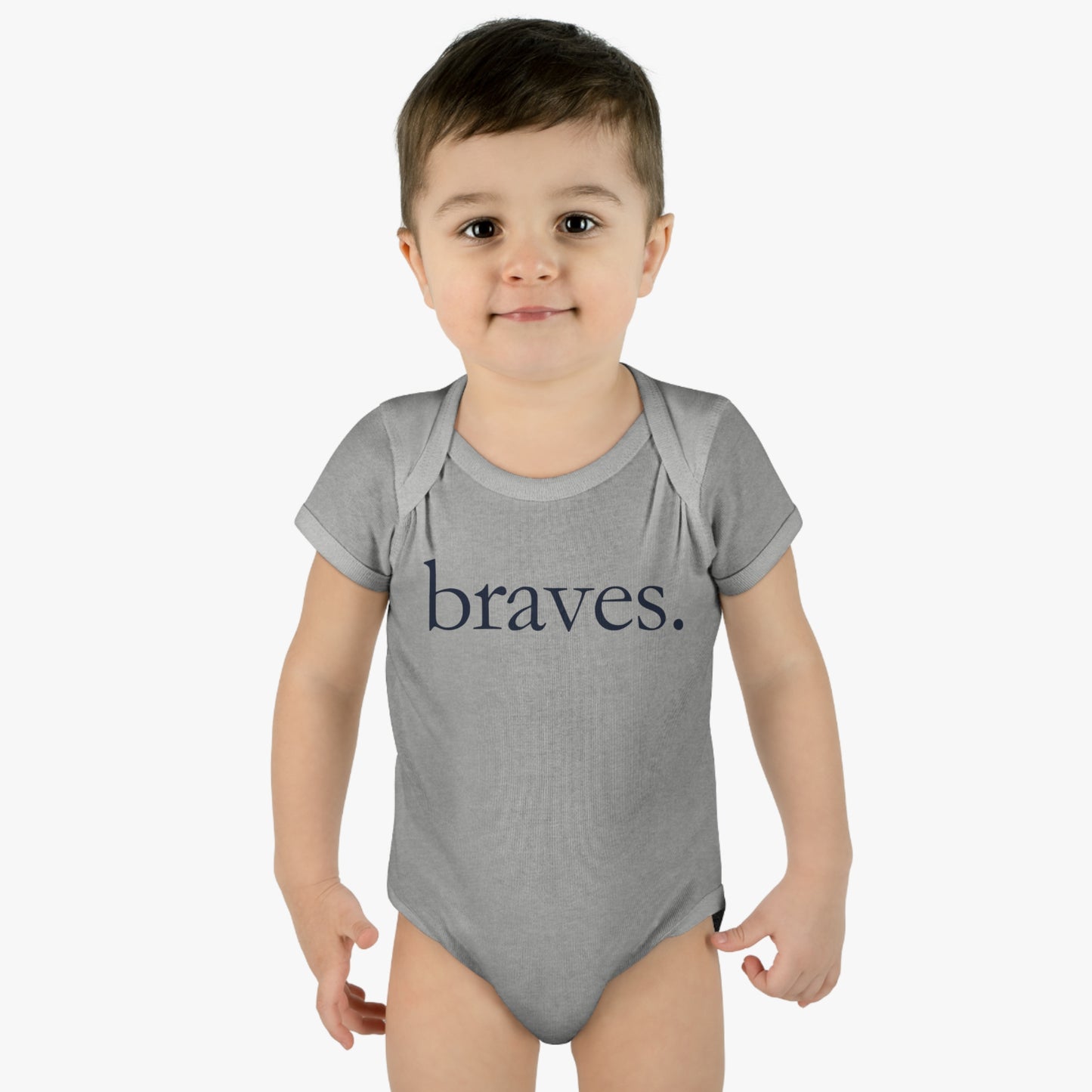 ATL Baseball "Minimalist / Period" Baby Bodysuit