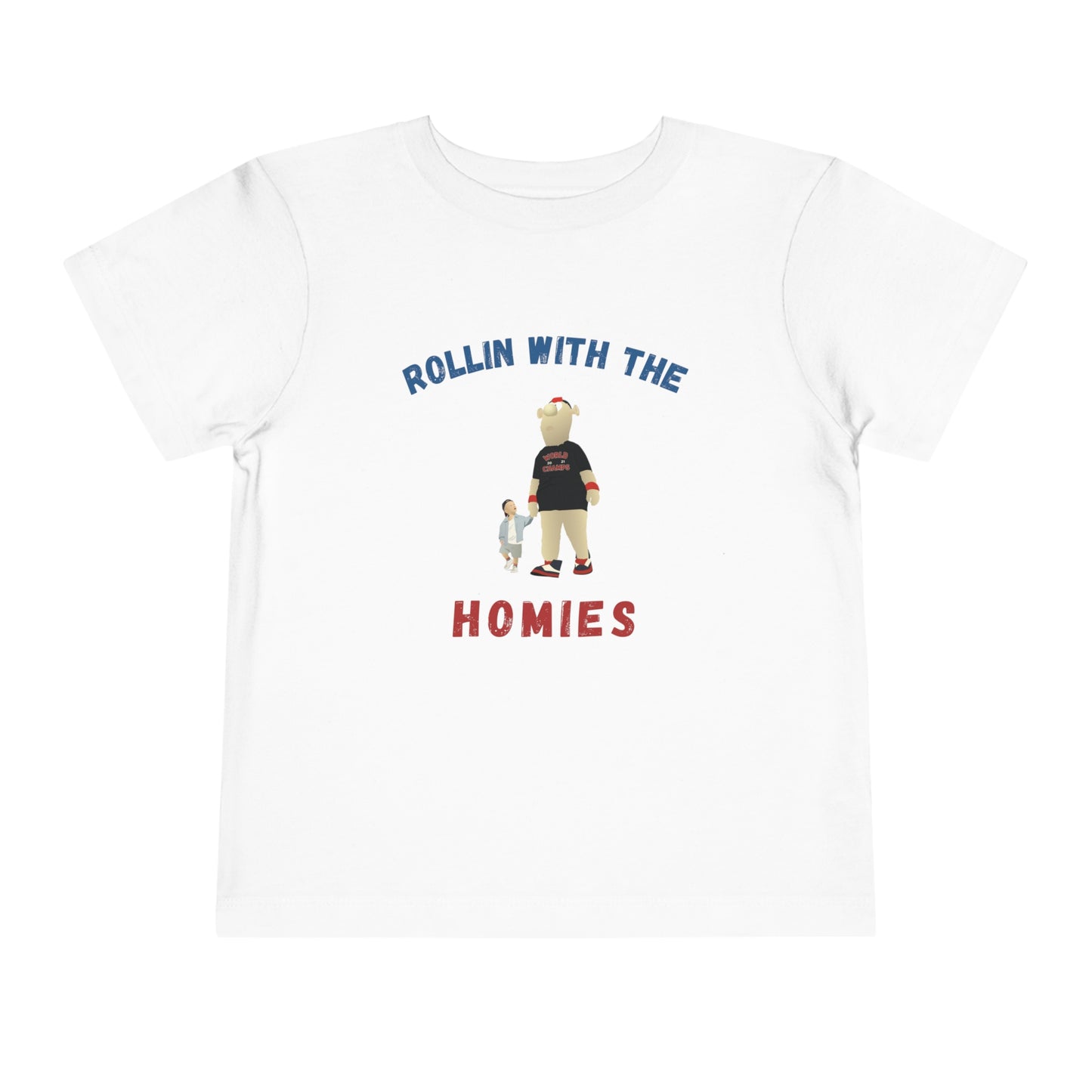 Blooper "Rollin with the Homies" Toddler Tee