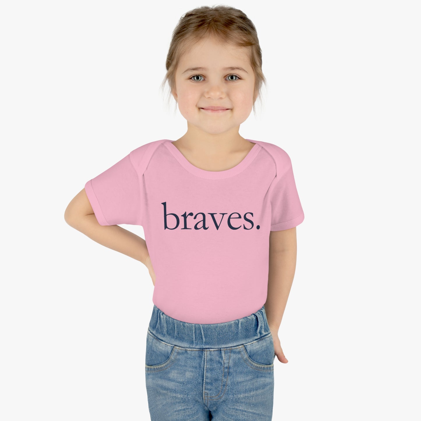 ATL Baseball "Minimalist / Period" Baby Bodysuit
