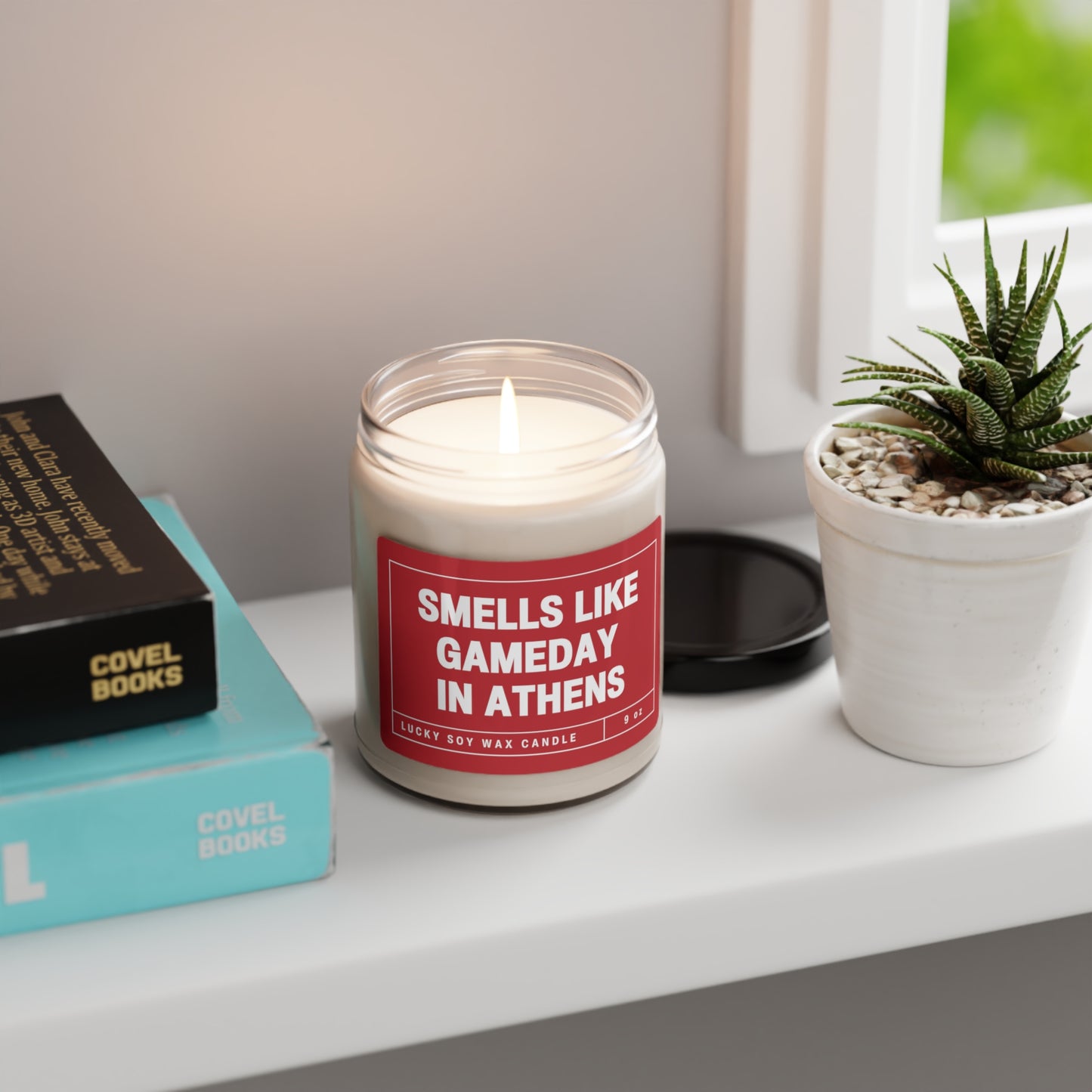 GA "Smells like Gameday in Athens" Lucky Candle