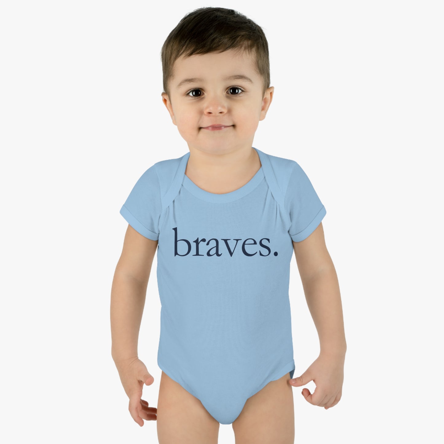 ATL Baseball "Minimalist / Period" Baby Bodysuit