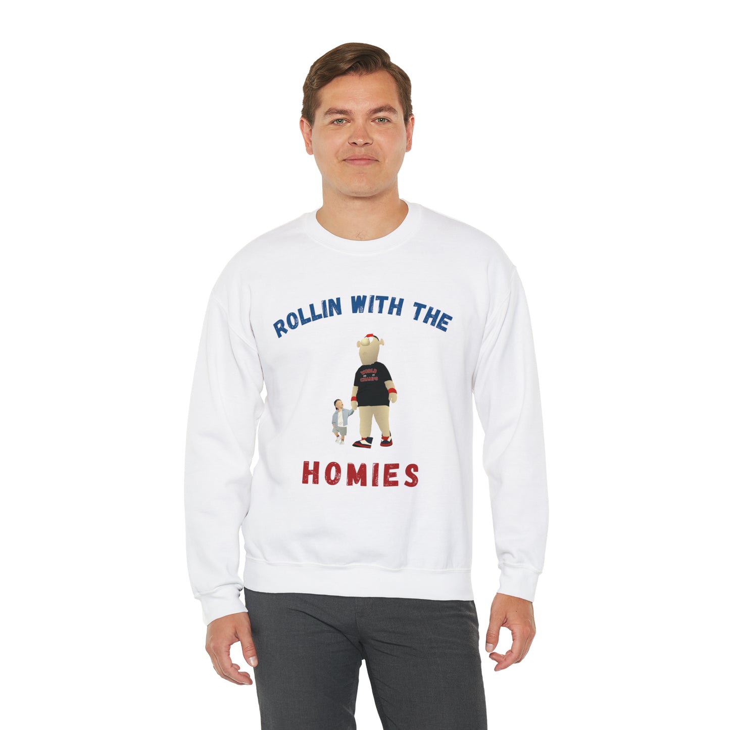 Blooper "Rollin with the Homies" Sweatshirt