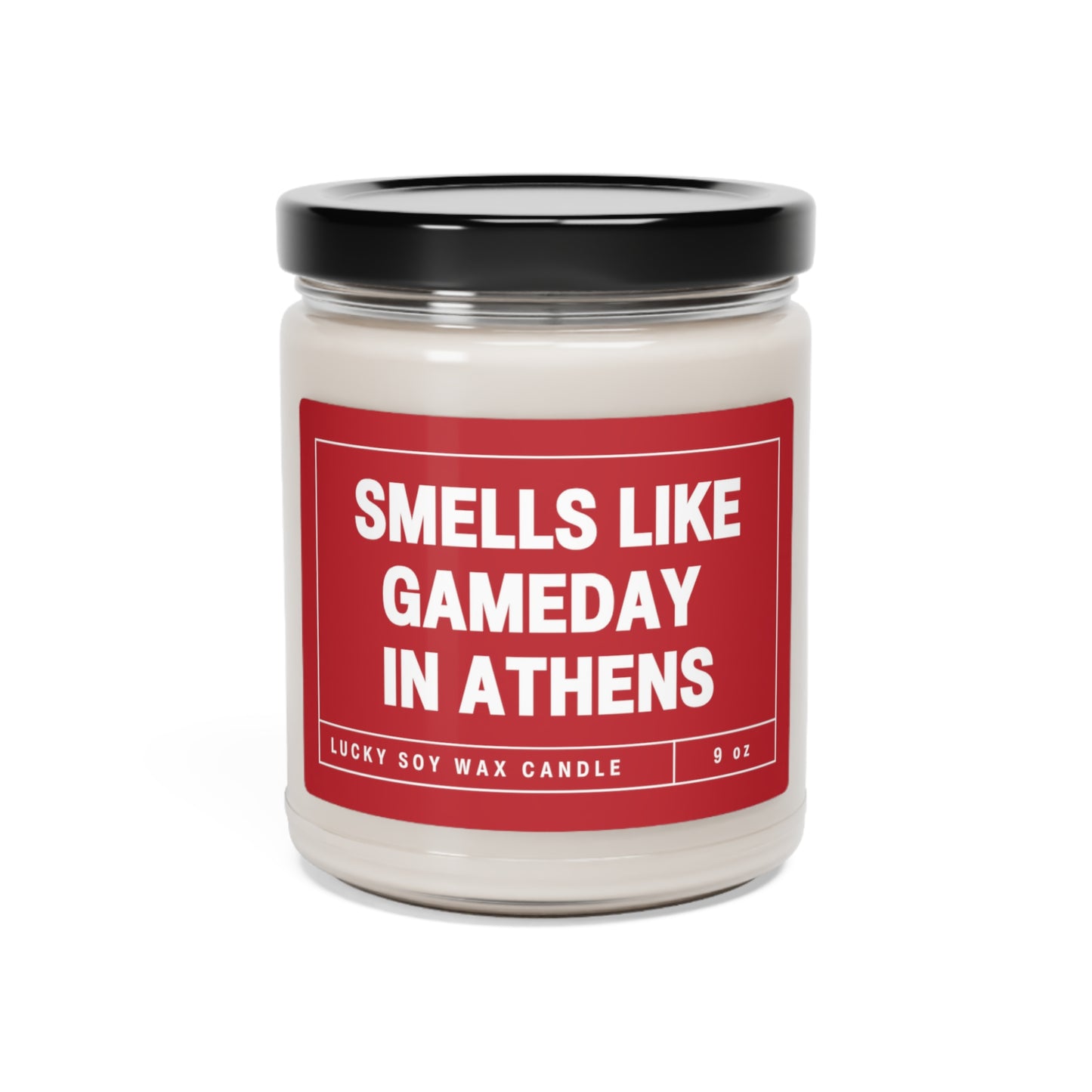 GA "Smells like Gameday in Athens" Lucky Candle