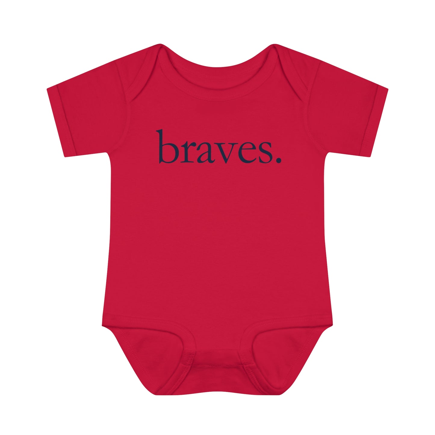 ATL Baseball "Minimalist / Period" Baby Bodysuit