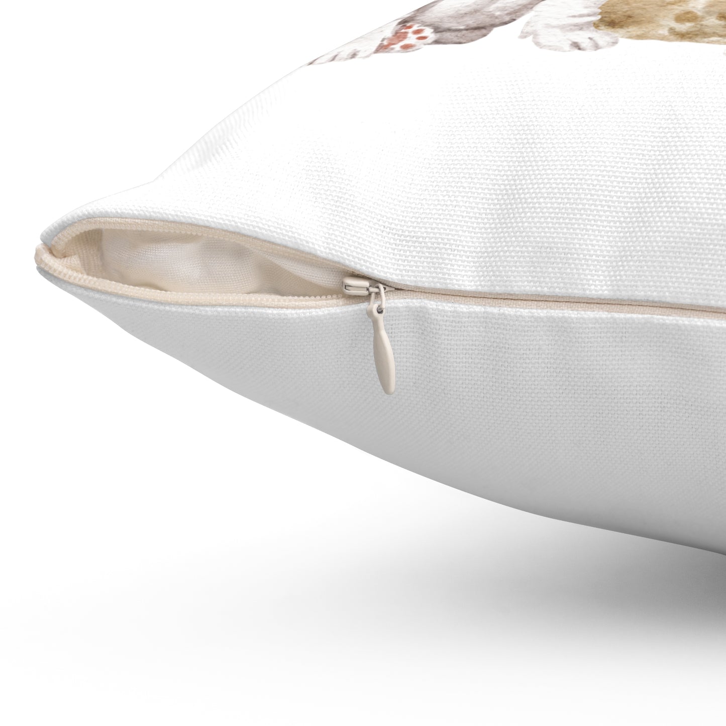 GA Holiday "Bulldog 3" Throw Pillow