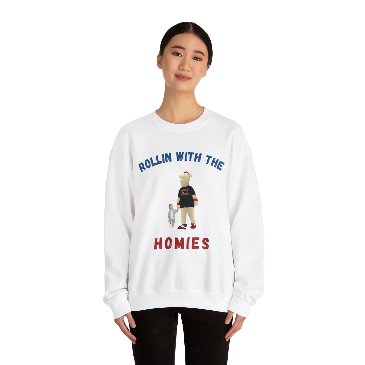 Blooper "Rollin with the Homies" Sweatshirt