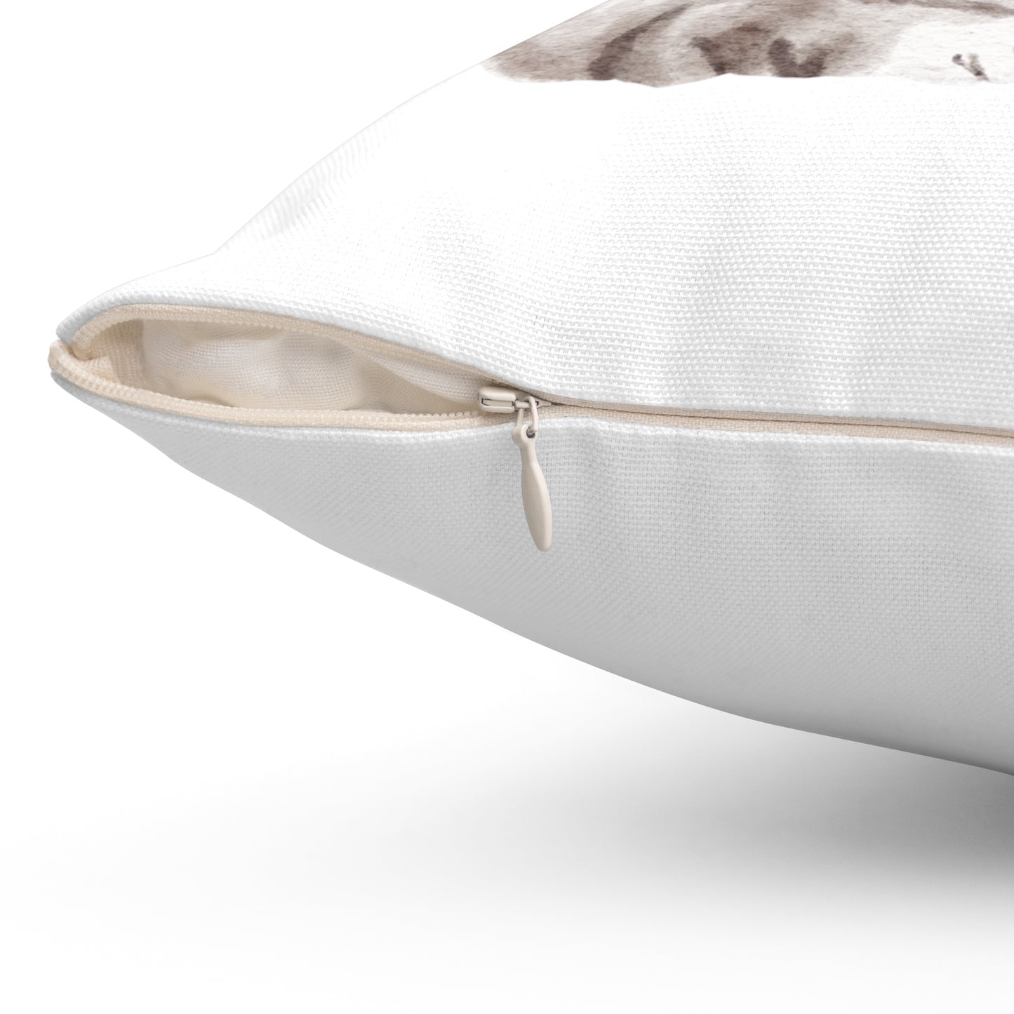 GA Holiday "Bulldog 1" Throw Pillow