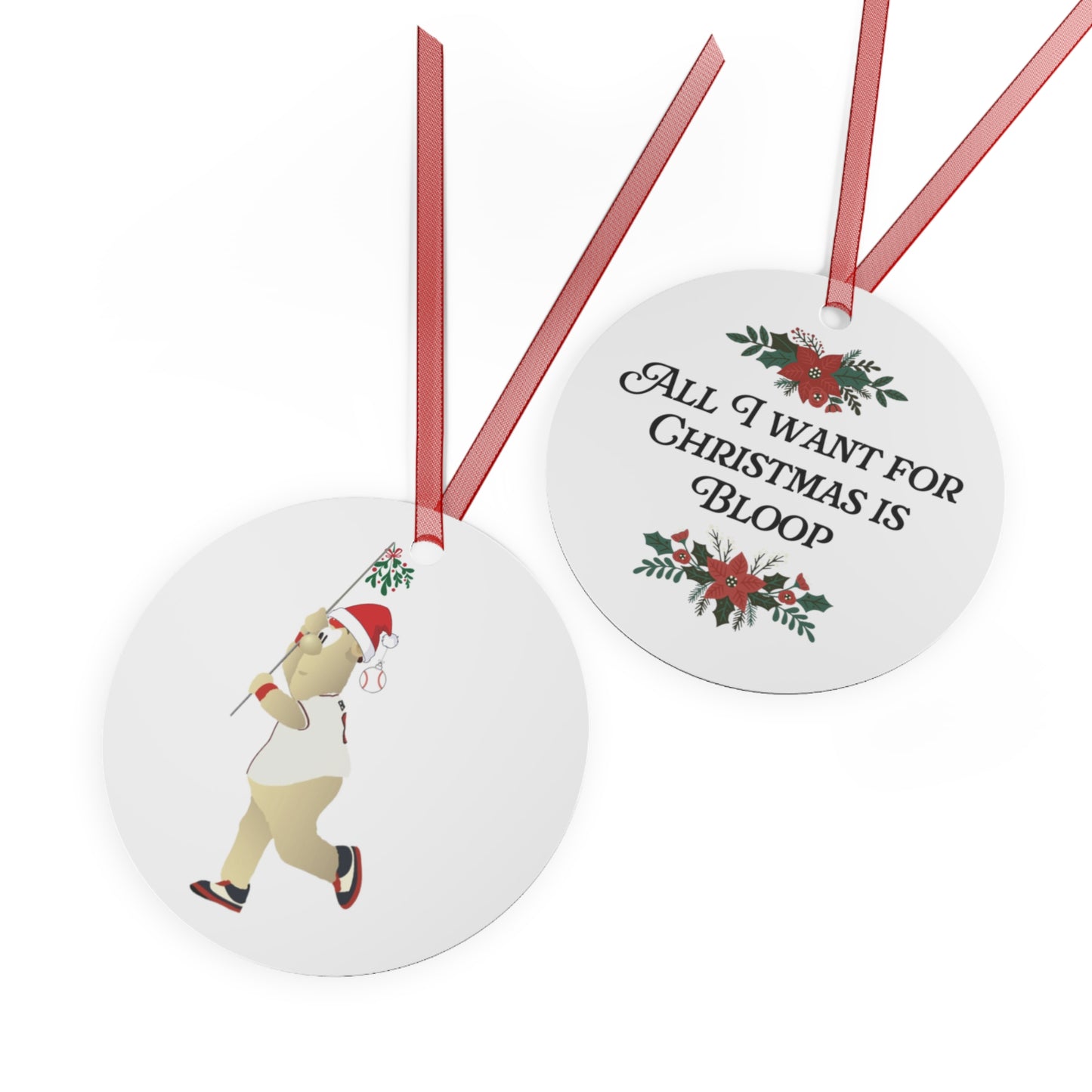 ATL Baseball Holiday "All I want for Christmas is Bloop' Ornament