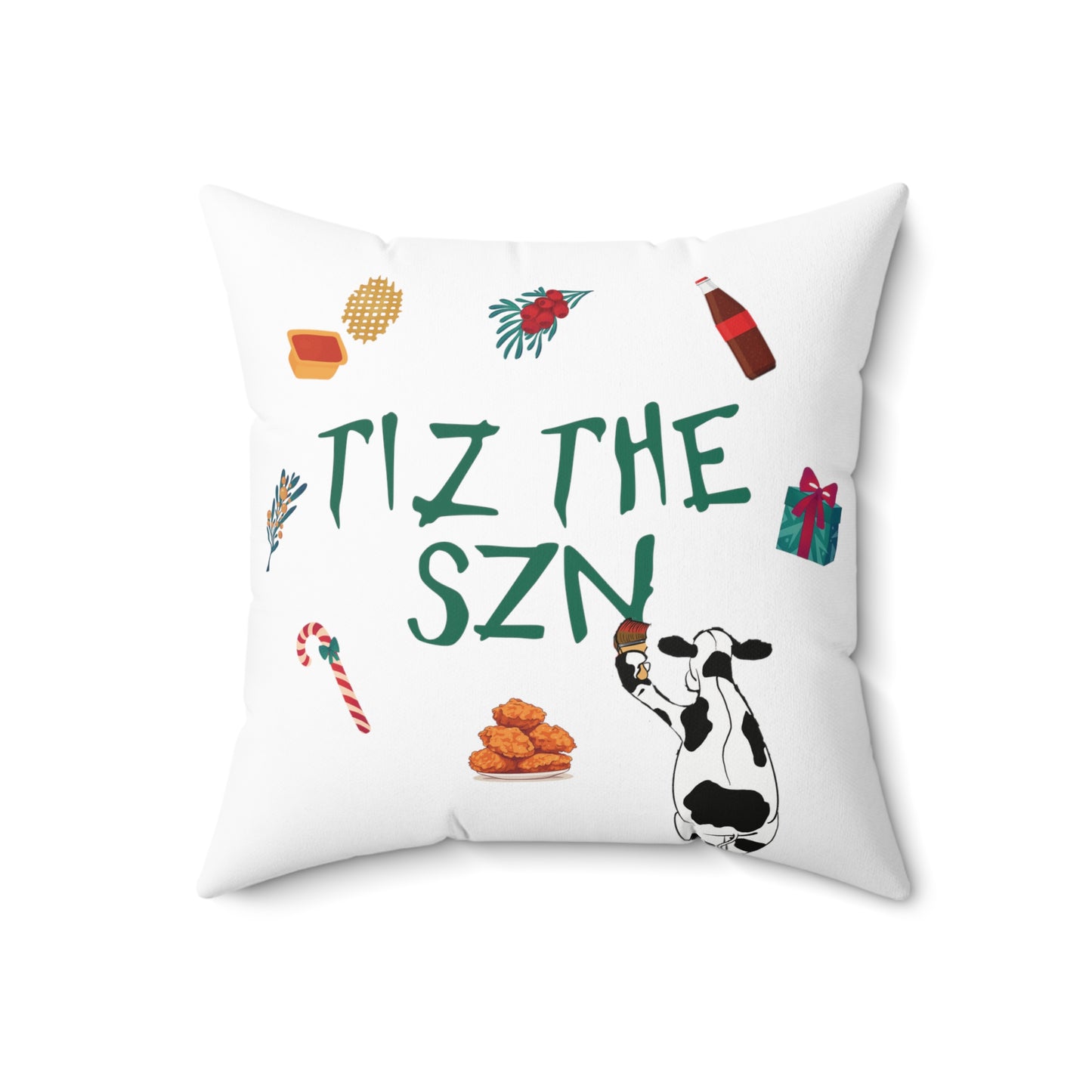 ATL Holiday "Tiz the Szn" Throw Pillow
