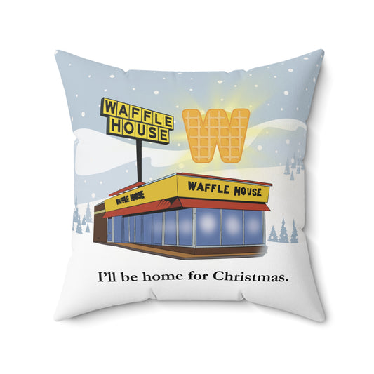 ATL Holiday "I'll Be Home for Christmas" Throw Pillow