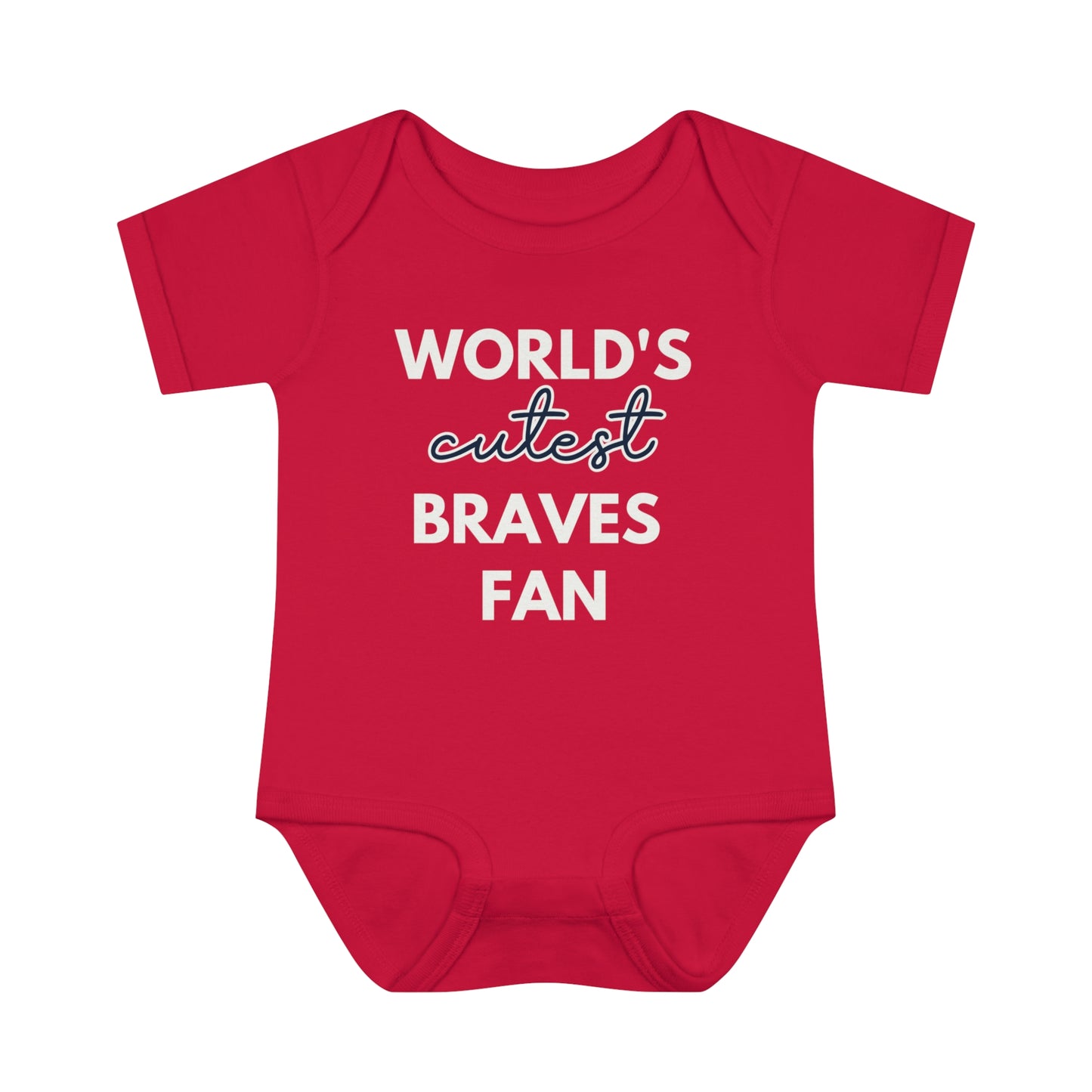 ATL Baseball "World's Cutest" Baby Bodysuit