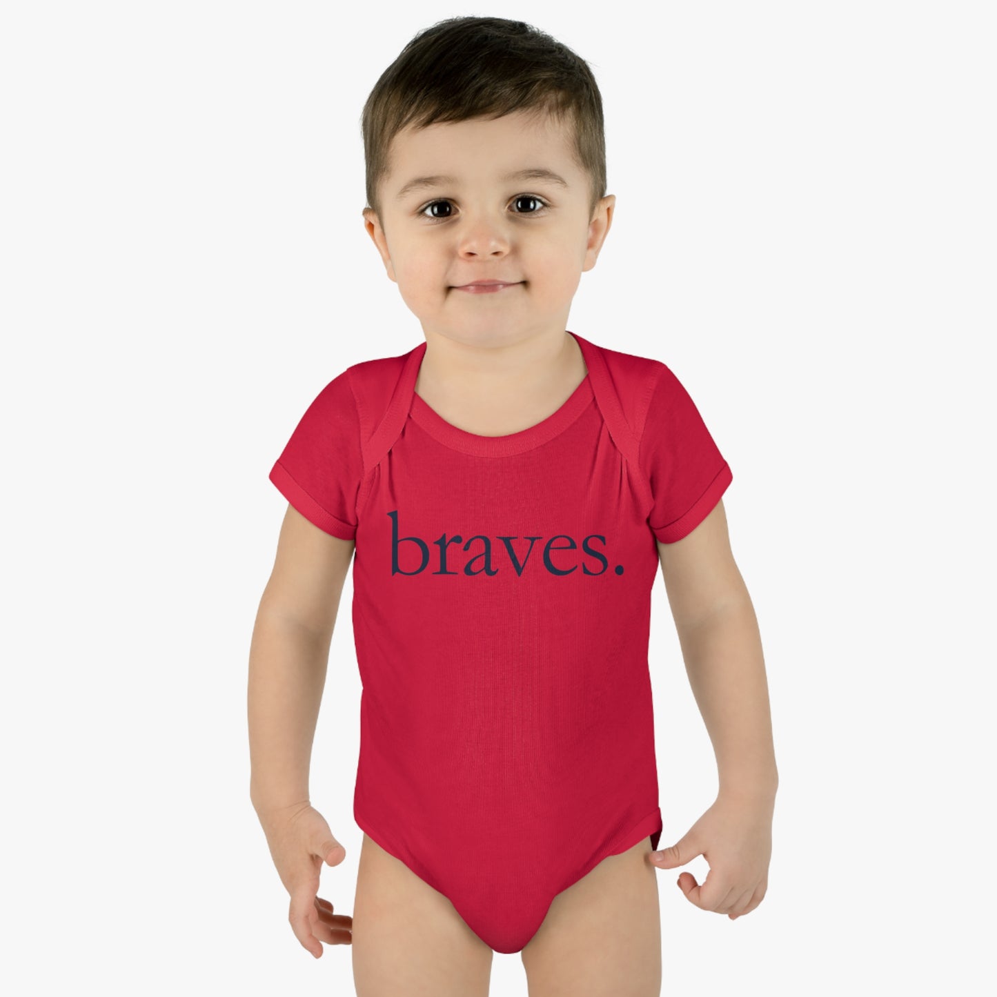 ATL Baseball "Minimalist / Period" Baby Bodysuit