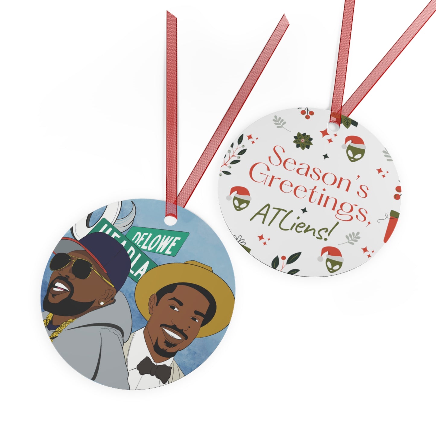 ATL Holiday "Season's Greetings" Ornament