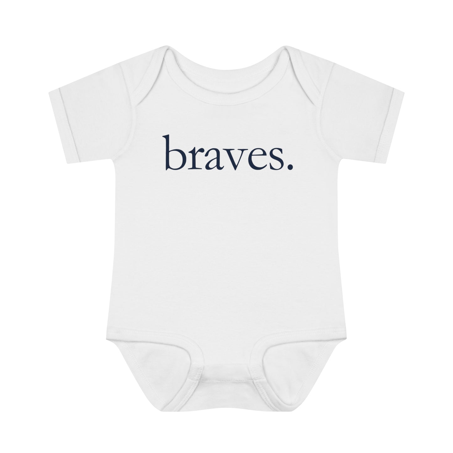 ATL Baseball "Minimalist / Period" Baby Bodysuit
