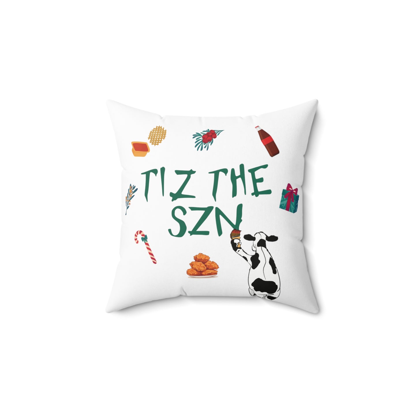 ATL Holiday "Tiz the Szn" Throw Pillow