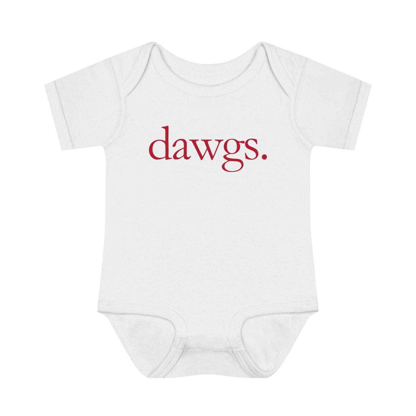 Georgia Dawgs Baby Onesie