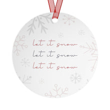 Load image into Gallery viewer, Atlanta Braves &#39;Let it Snow&#39; Riley and Dansby Holiday Ornament
