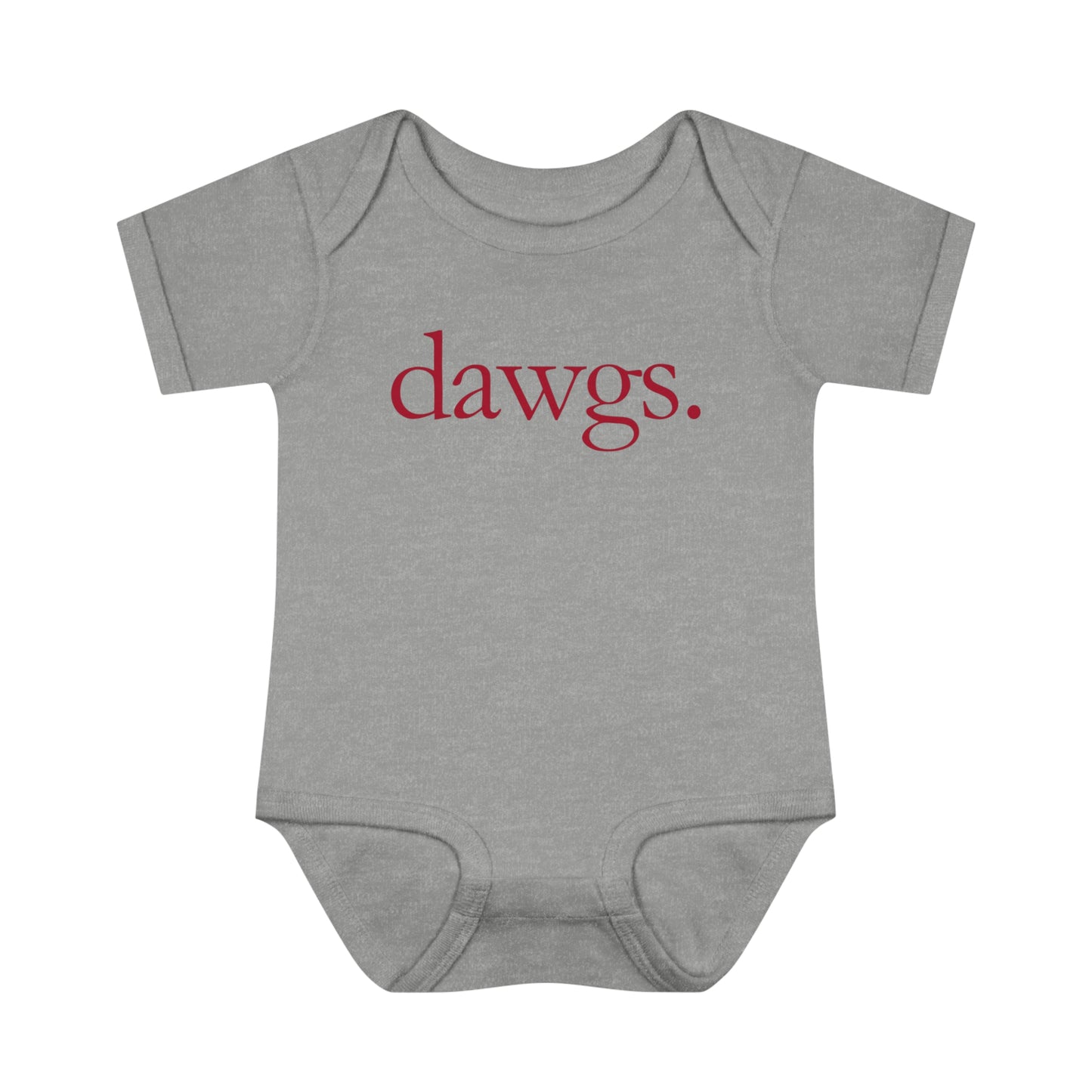 Georgia Dawgs Baby Onesie