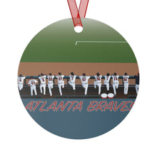 Load image into Gallery viewer, Atlanta Braves &#39;Home Run for the Holidays&#39; Holiday Ornament
