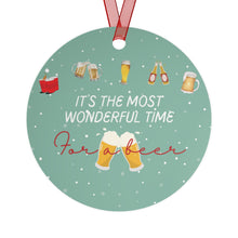 Load image into Gallery viewer, SweetWater &#39;It&#39;s the Most Wonderful Time for a Beer&#39; Holiday Ornament
