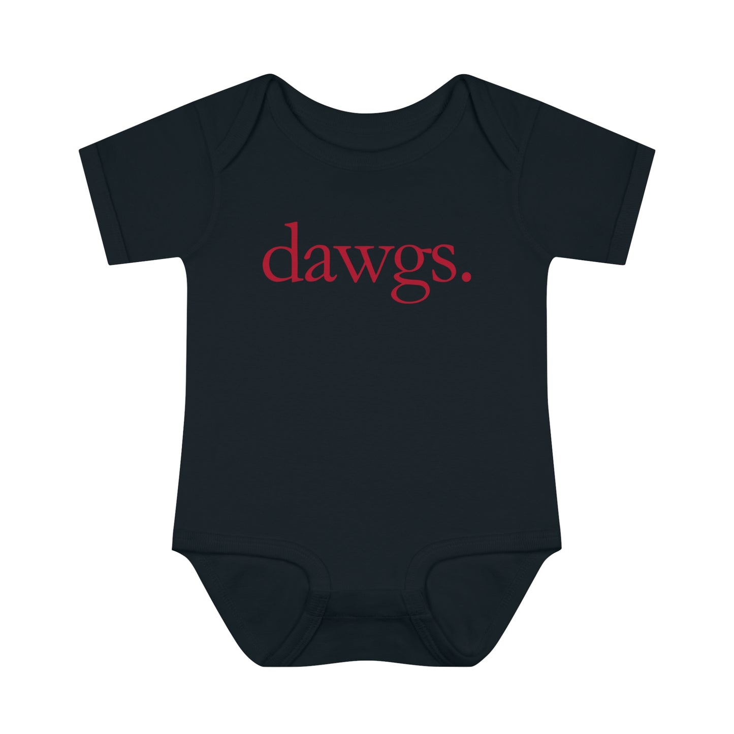 Georgia Dawgs Baby Onesie