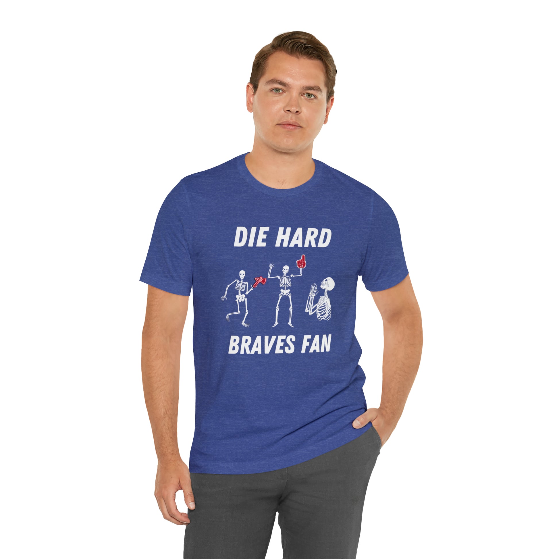 Atlanta Braves Die Hard Braves Fan Adult T-Shirt – State of the A