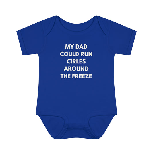 Atlanta Braves "The Freeze" Baby Onesie
