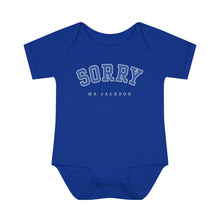 Load image into Gallery viewer, Sorry Ms. Jackson Baby Onesie
