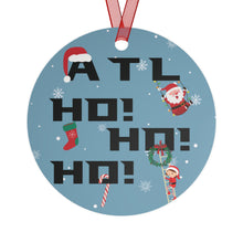 Load image into Gallery viewer, Falcons &#39;ATL Ho Ho Ho&#39; Holiday Ornament
