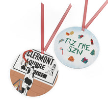 Load image into Gallery viewer, Clermont Lounge x CFA Cow Holiday Ornament
